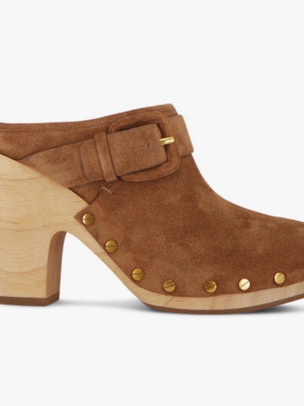 Veronica Beard Dacey Pecan Clog Mules 10